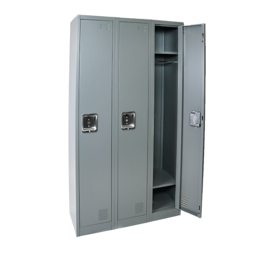 Single Tier Locker - Three Column Set