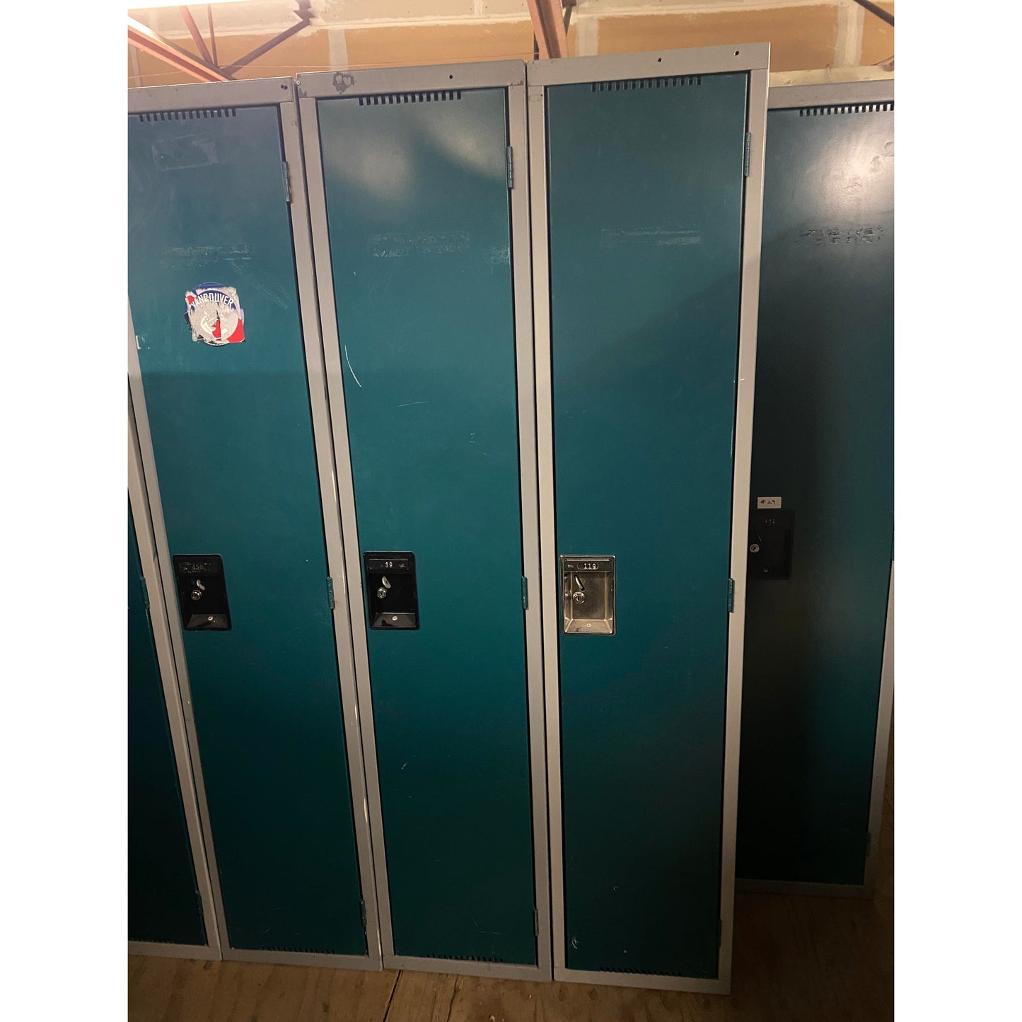 Full Door Single Oversized Used Lockers