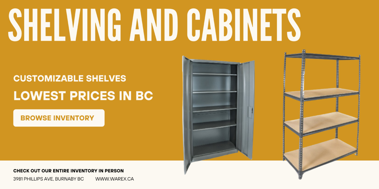 Shelving and Cabinets Banner